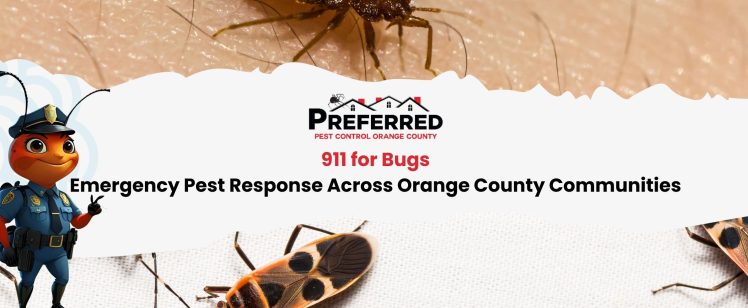 911 for Bugs: Emergency Pest Response Across Orange County Communities